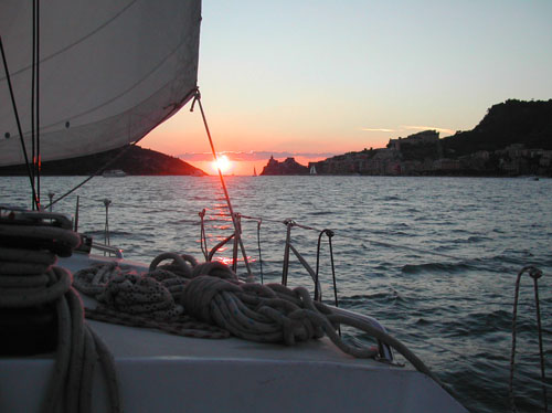 007 tramonto  a portovenere