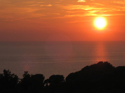 01 tramonto in Corsica